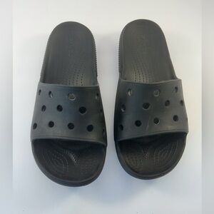 Crocs Slides Black Men’s 11